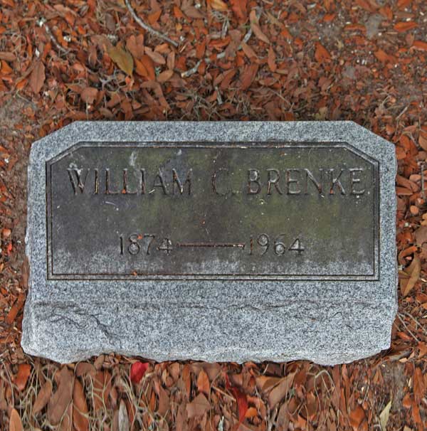 Williams C. Brenke Gravestone Photo
