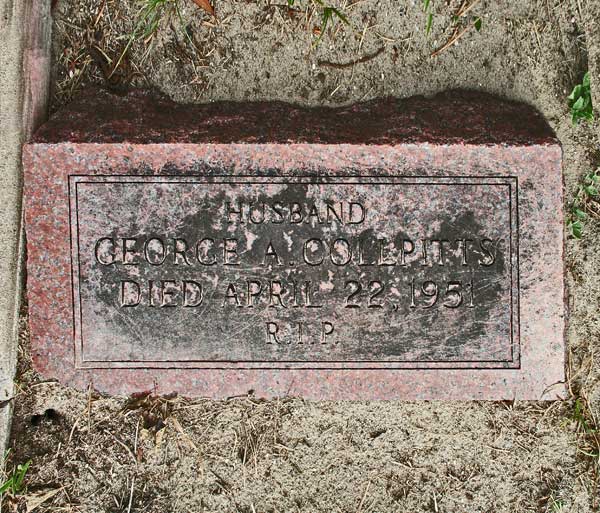 George A. Collpitts Gravestone Photo