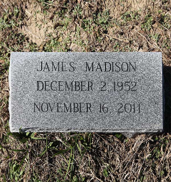 James Madison Gravestone Photo