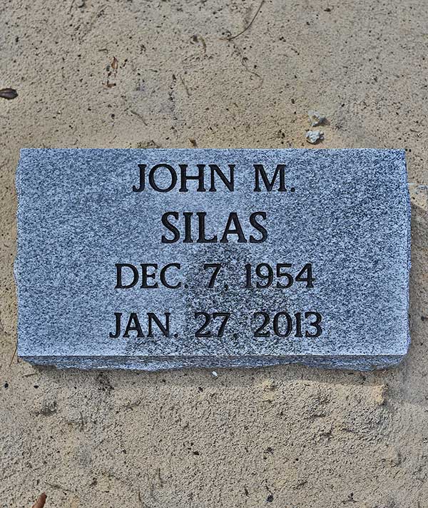 John M. Silas Gravestone Photo