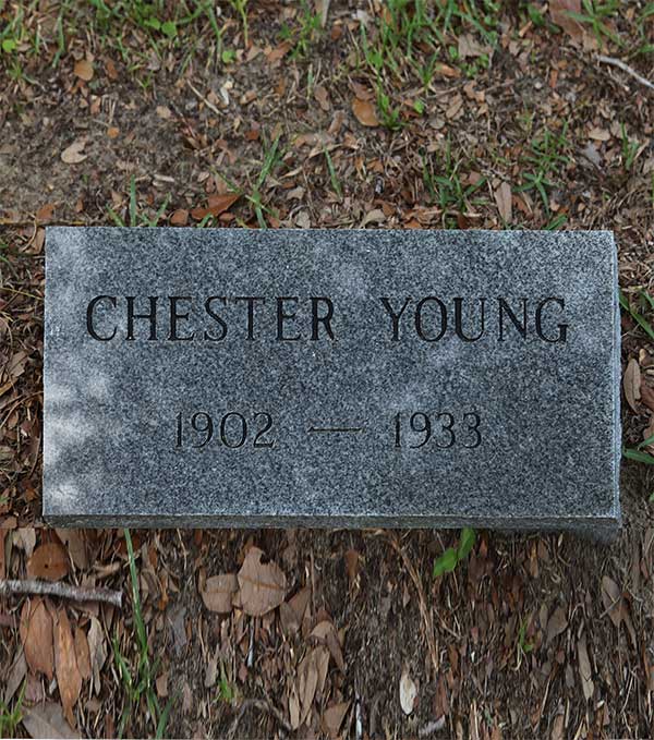 Chester Young Gravestone Photo