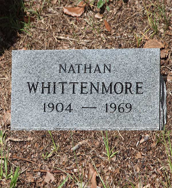 Nathan Whittenmore Gravestone Photo