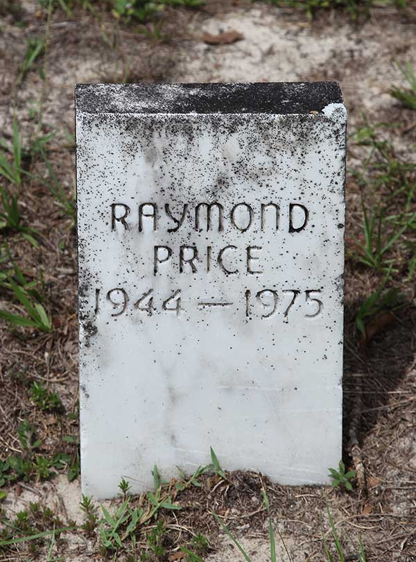 Raymond Price Gravestone Photo