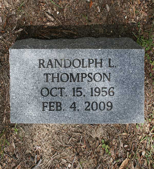 Randolph L. Thompson Gravestone Photo