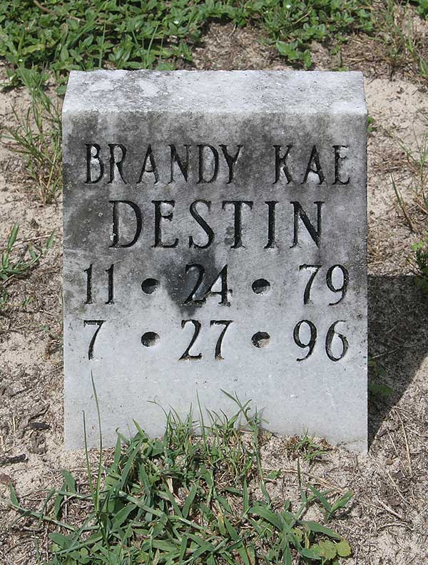 Brandy Kae Destin Gravestone Photo