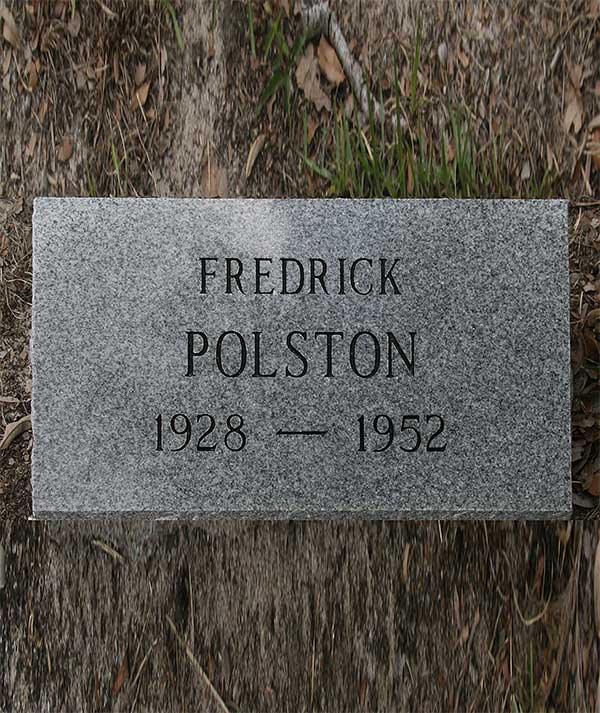 Fredrick Polston Gravestone Photo