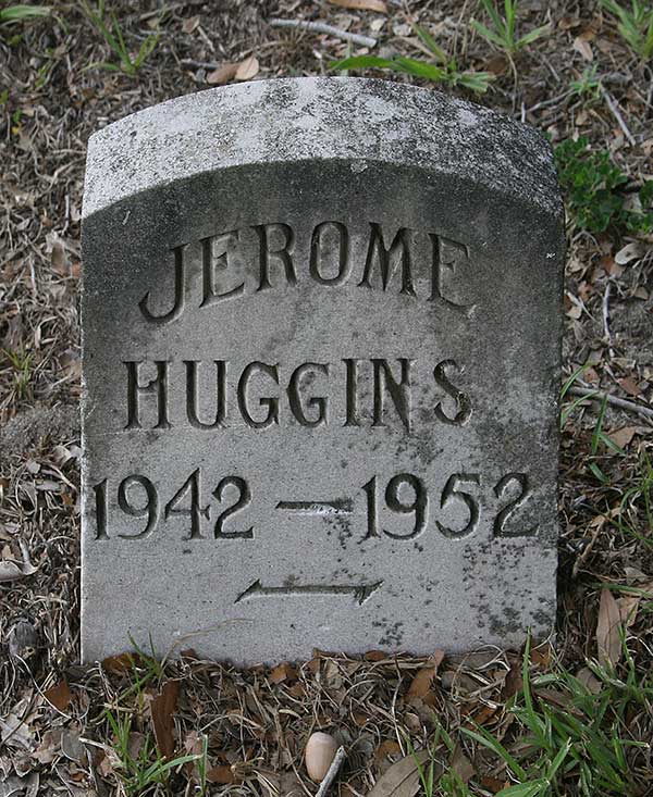 Jerome Huggins Gravestone Photo