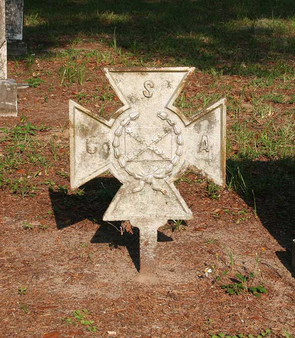  Confederate Star Gravestone Photo