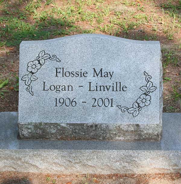 Flossie May Logan-Linville Gravestone Photo