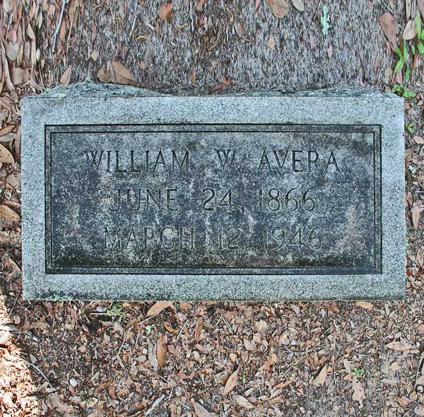 William W. Avera Gravestone Photo