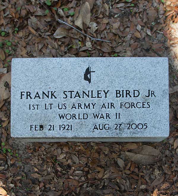 Frank Stanley Bird Gravestone Photo