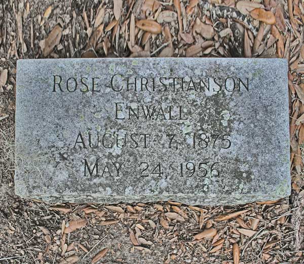 Rose Christianson Enwall Gravestone Photo
