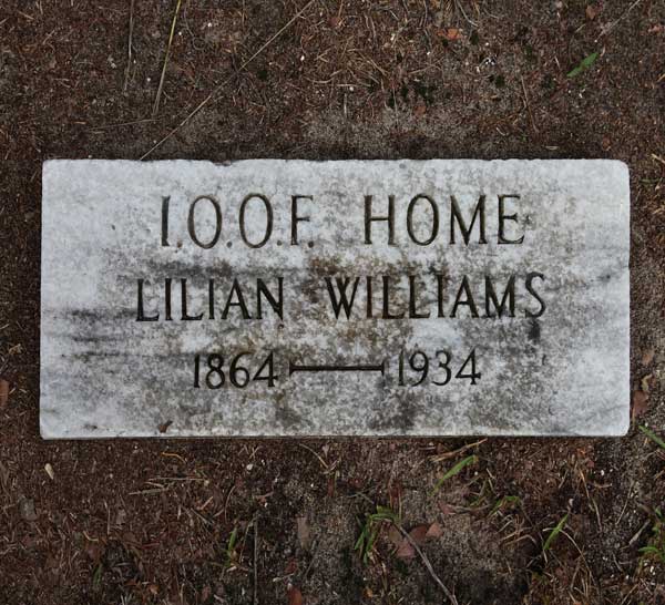 Lilian Williams Gravestone Photo