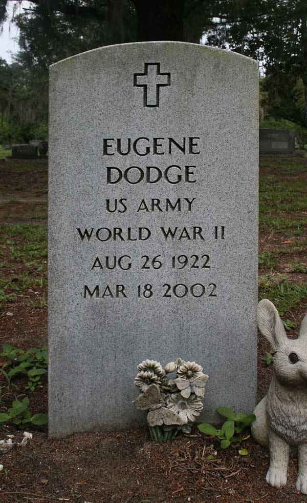 Eugene Dodge Gravestone Photo