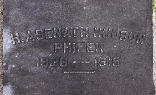 H. Asenath Hudson Phifer Gravestone Photo