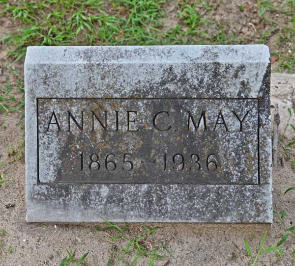 Annie C. May Gravestone Photo