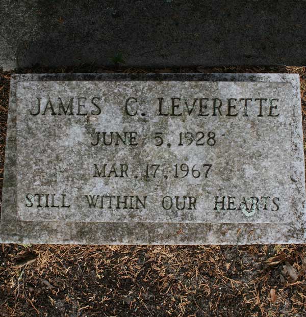 James C. Leverette Gravestone Photo