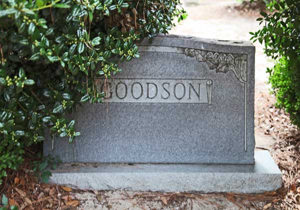  Goodson family Gravestone Photo