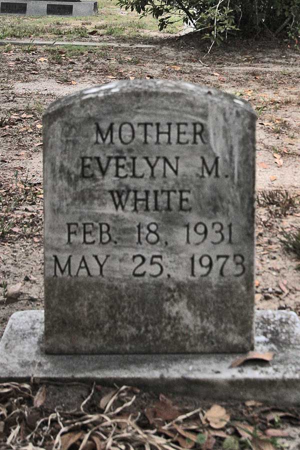 Evelyn M. White Gravestone Photo