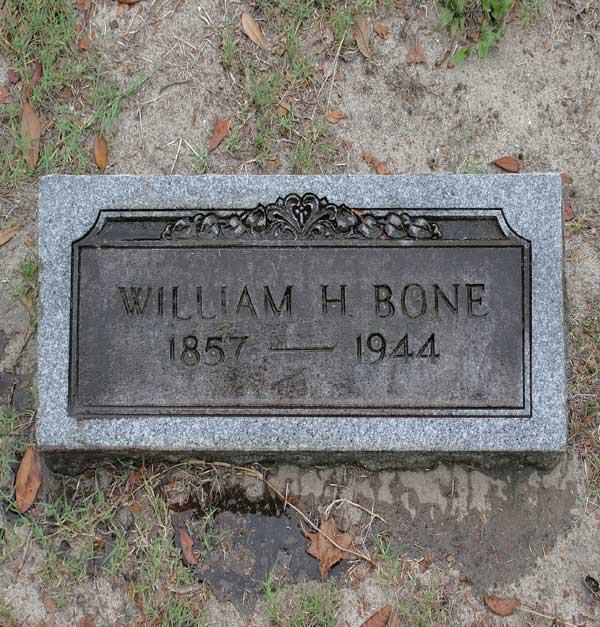 William H. Bone Gravestone Photo