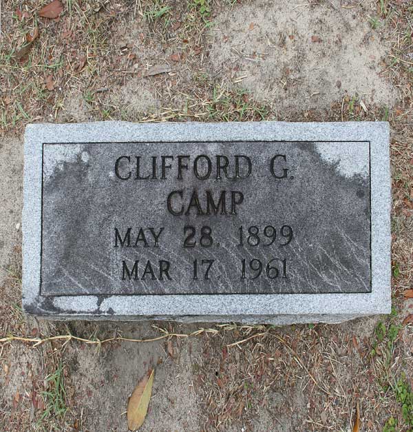 Clifford G. Camp Gravestone Photo