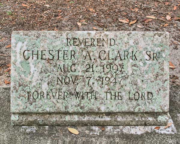 Rev. Chester A. Clark Gravestone Photo