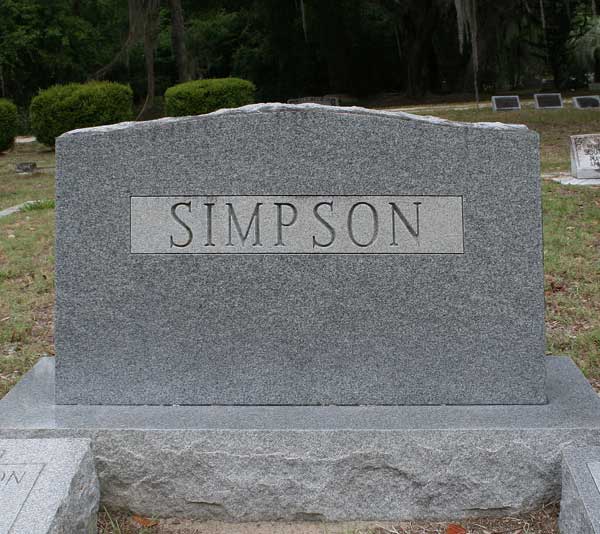  Simpson family Gravestone Photo