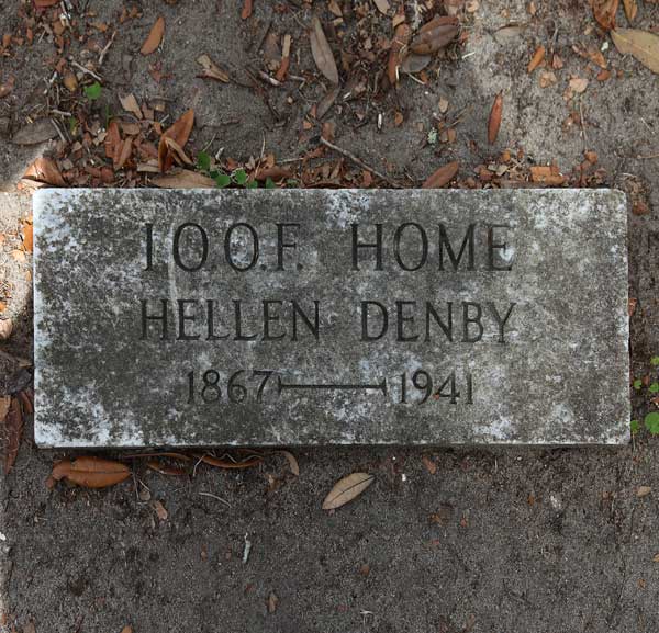 Hellen Denby Gravestone Photo