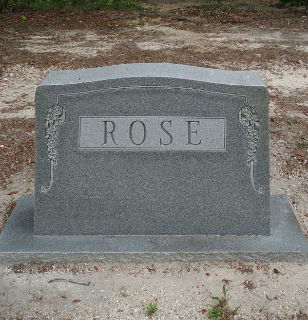  Rose family Gravestone Photo