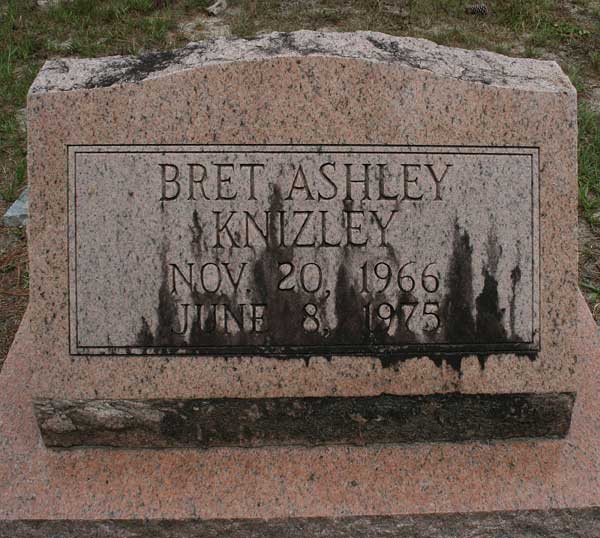 Bret Ashley Knizley Gravestone Photo
