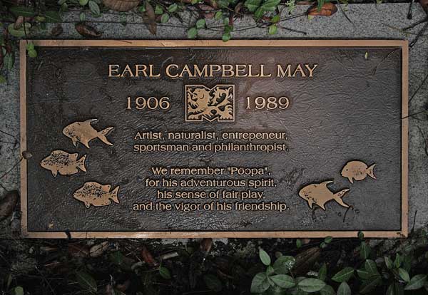 Earl Campbell May Gravestone Photo