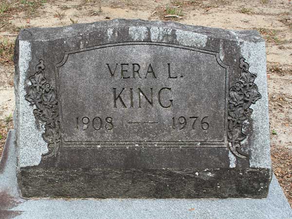Vera L. King Gravestone Photo