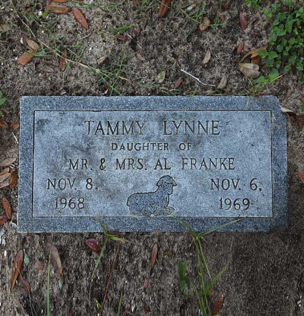 Tammy Lynne Franke Gravestone Photo