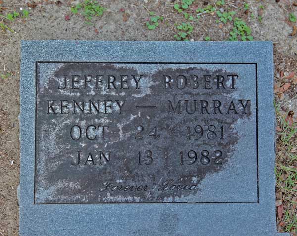 Jeffrey Robert Kenney-Murray Gravestone Photo