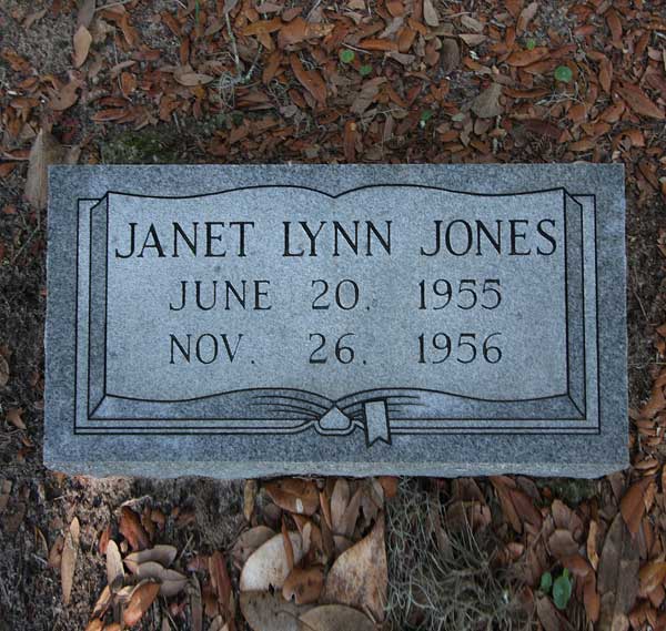 Janet Lynn Jones Gravestone Photo