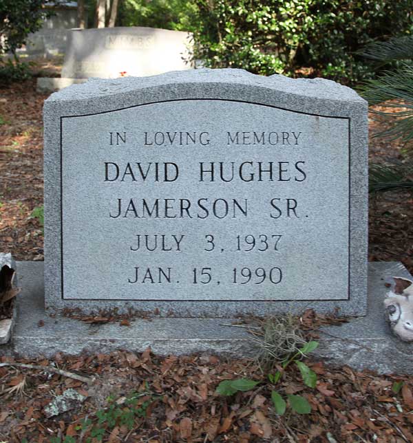 David Hughes Jamerson Gravestone Photo