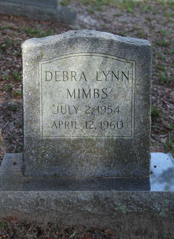 Debra Lynn Mimbs Gravestone Photo