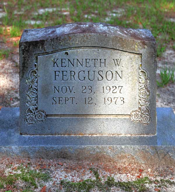 Kenneth W. Ferguson Gravestone Photo