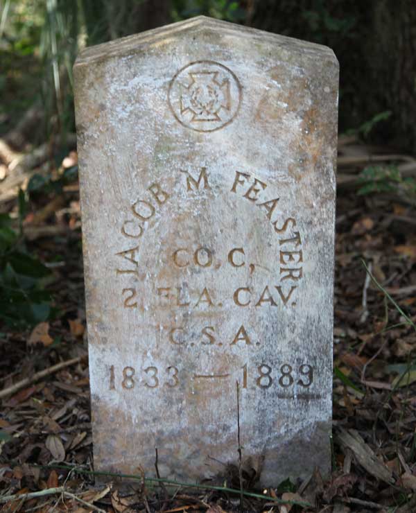 Jacob M. Feaster Gravestone Photo