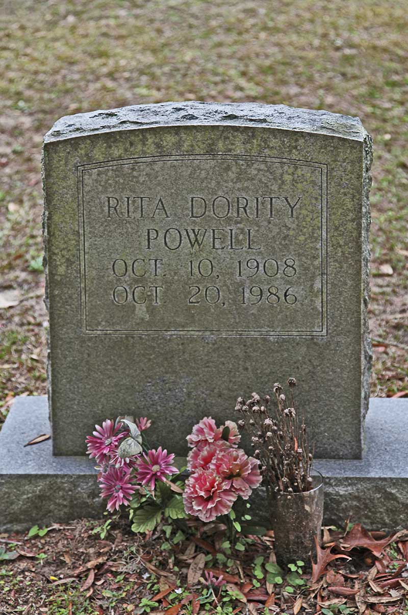 Rita Dority Powell Gravestone Photo