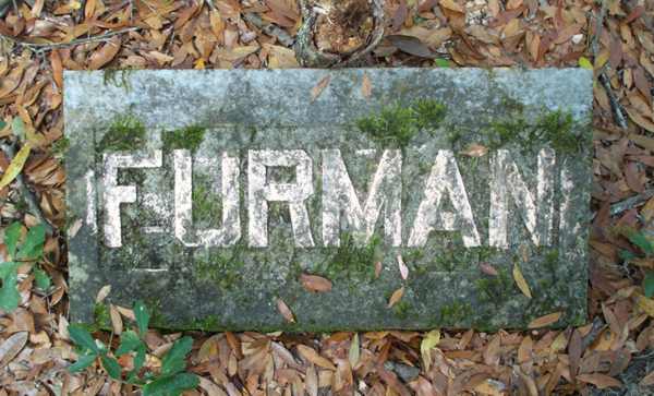  Furman Gravestone Photo
