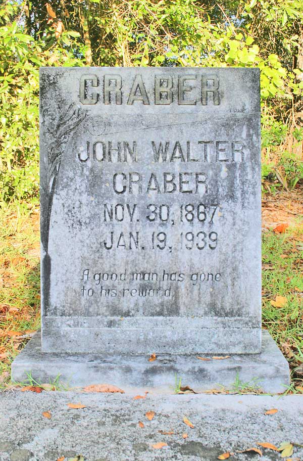 John Walter Graber Gravestone Photo