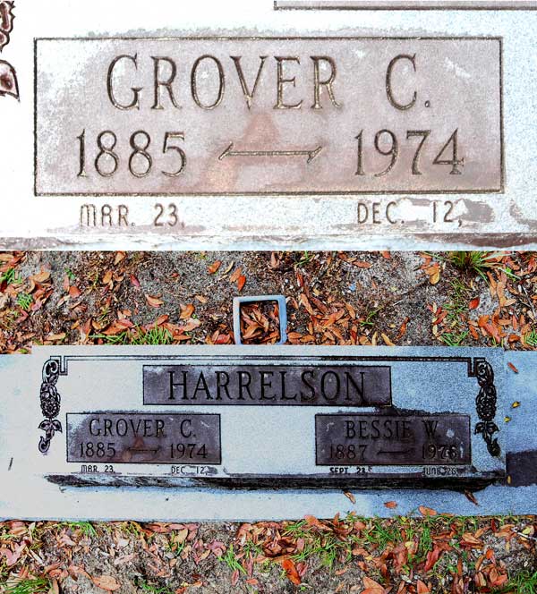 Grover C. Harrelson Gravestone Photo