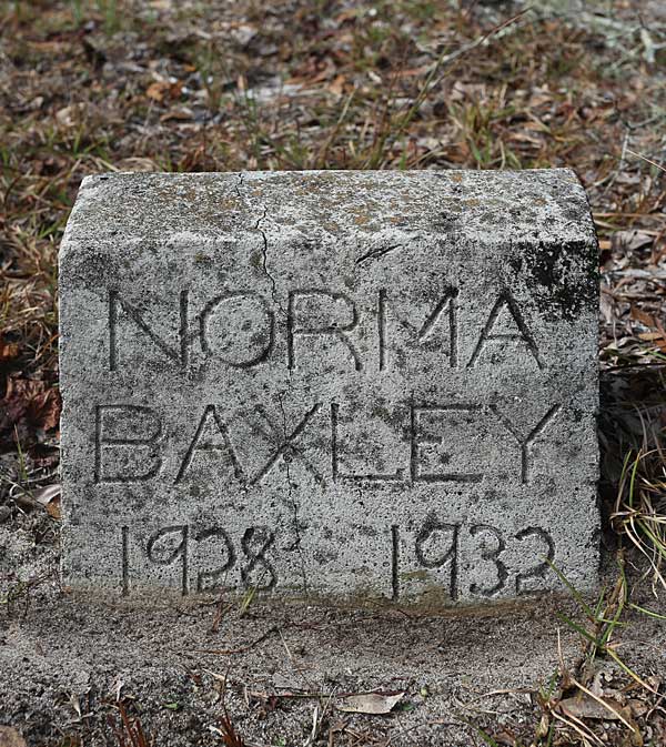 Norma Baxley Gravestone Photo
