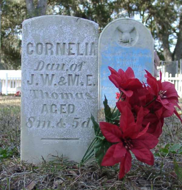 Cornelia Thomas Gravestone Photo