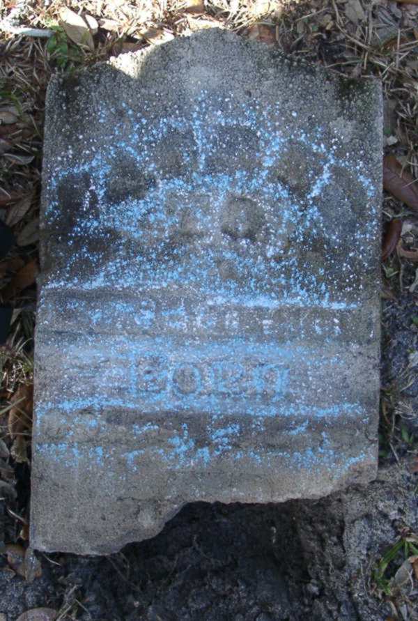 B.R. Hinson Gravestone Photo