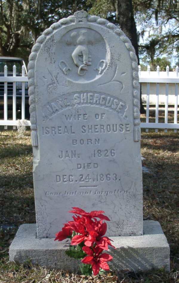 Jane Sherouse Gravestone Photo