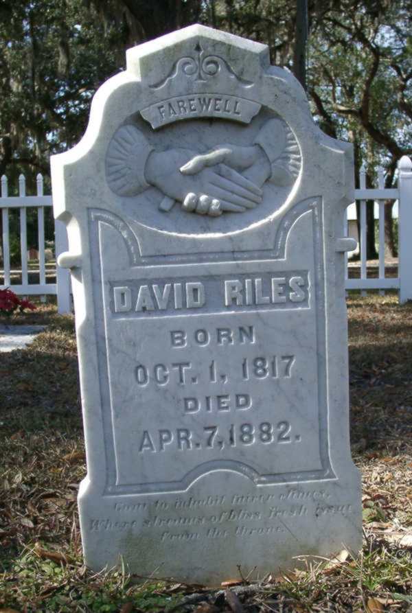 David Riles Gravestone Photo