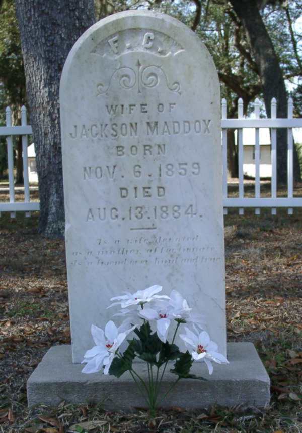 F.C. Maddox Gravestone Photo