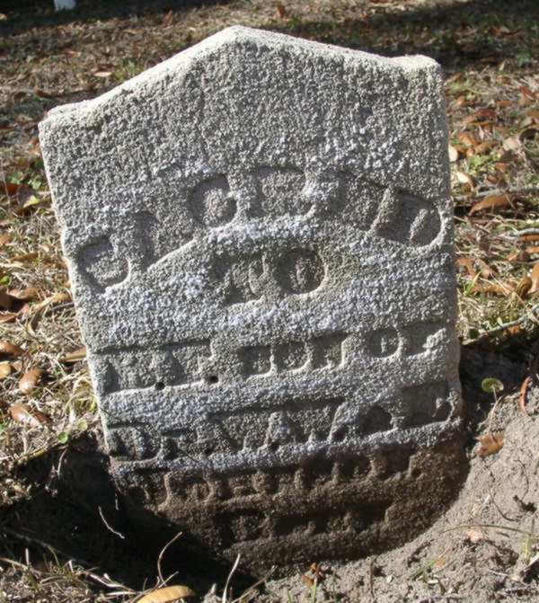 B.F. Johnson Gravestone Photo